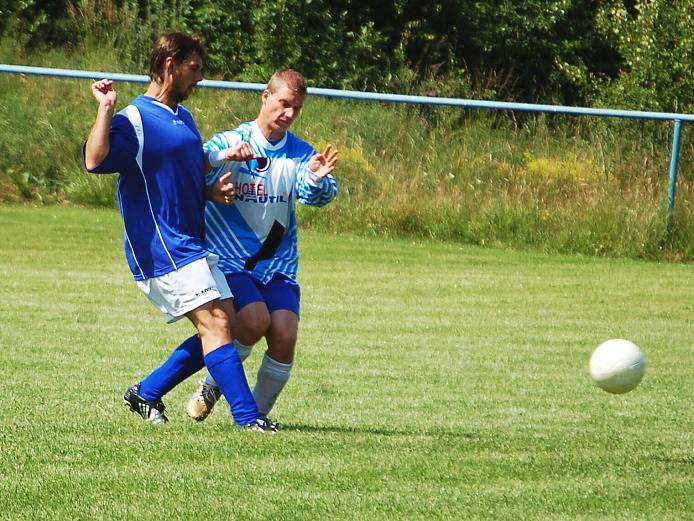 Utkání okresního přeboru Sokol Kaceřov - 1. FC Vřesová 3:2