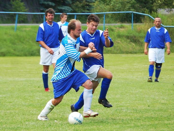 Utkání okresního přeboru Sokol Kaceřov - 1. FC Vřesová 3:2