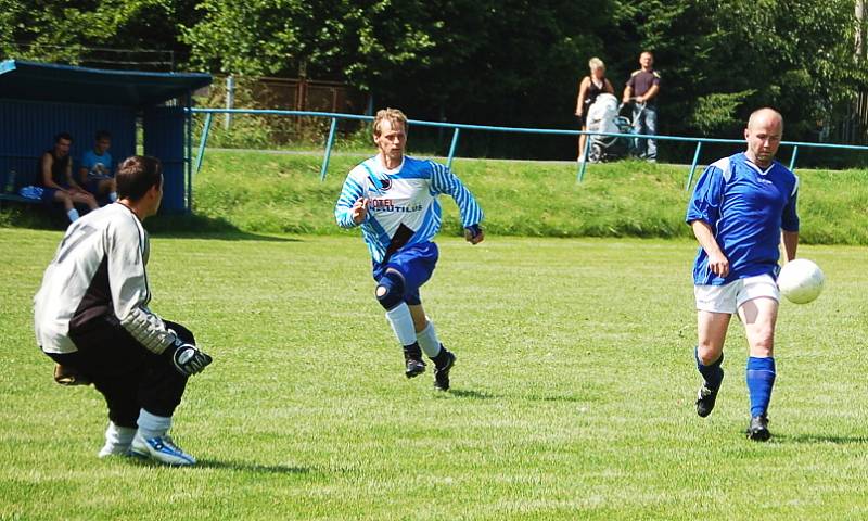 Utkání okresního přeboru Sokol Kaceřov - 1. FC Vřesová 3:2