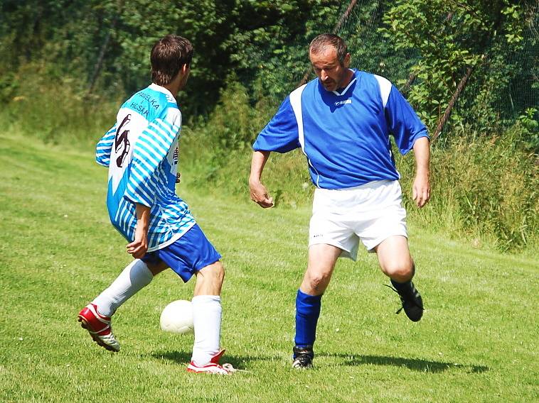 Utkání okresního přeboru Sokol Kaceřov - 1. FC Vřesová 3:2