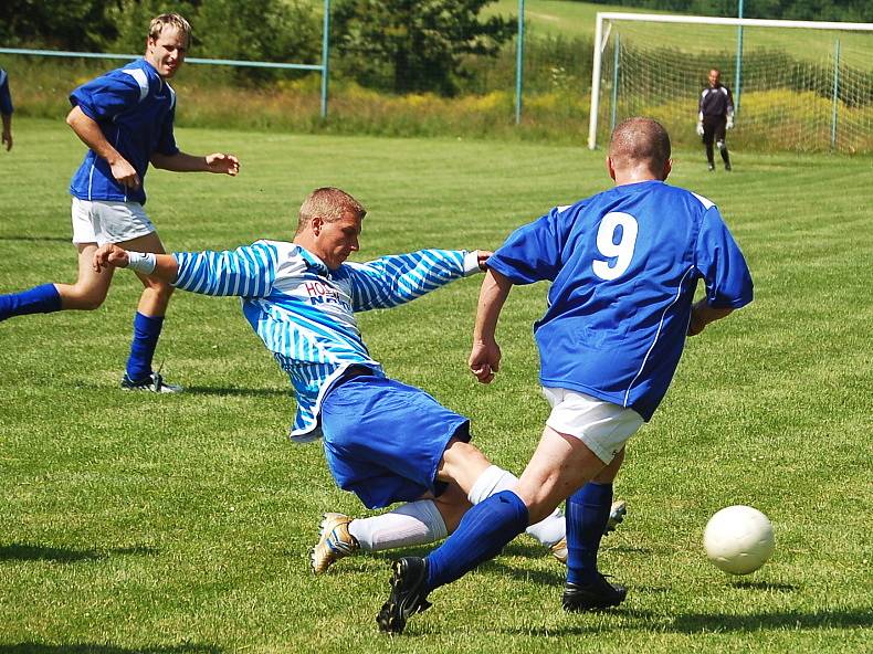 Utkání okresního přeboru Sokol Kaceřov - 1. FC Vřesová 3:2