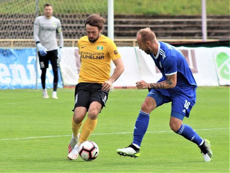 FNL: FK Baník Sokolov - FC Slavoj Vyšehrad