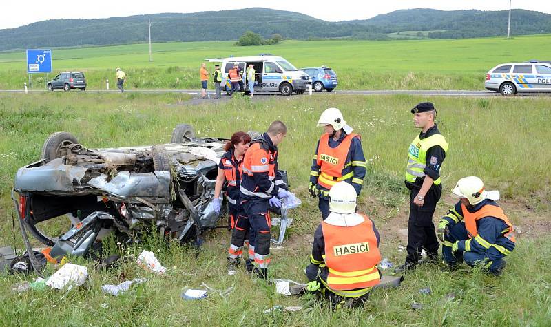 Dopravní nehoda u Starého Sedla