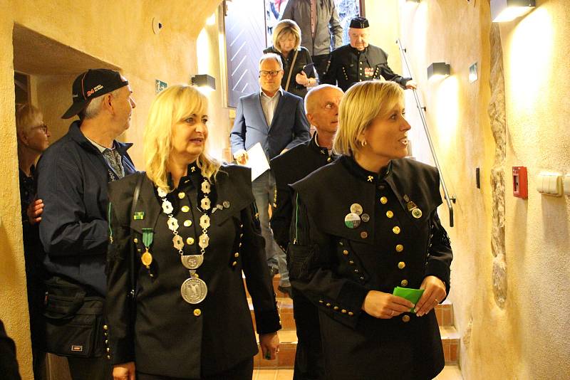 Expozice ve sklepení byla slavnostně otevřena v rámci zahájení Dnů evropského dědictví a současně v rámci oslavy Dne horníků.