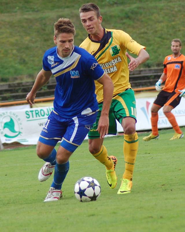 8. kolo Fotbalové národní ligy: FK Baník Sokolov - FK Ústí nad Labem 0:2