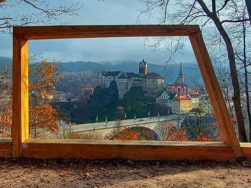 Areál Třešňovka v Lokti nově nabízí několik relaxačních prvků.