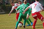 Krajský přebor: Sokol Citice (v zeleném) - FK Toužim