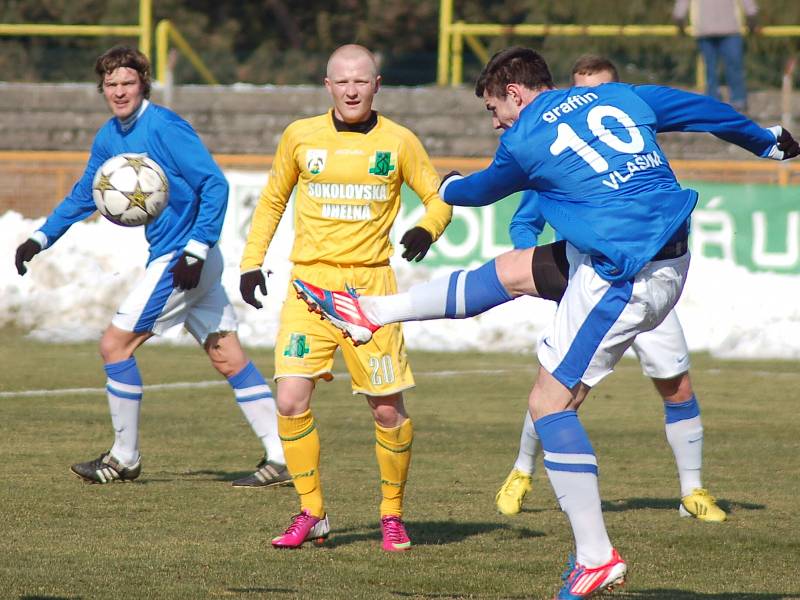 FNL: FK Baník Sokolov - FC Graffin Vlašim