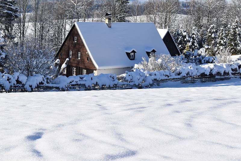 V regionu řádně přituhlo. Využili toho vlekaři