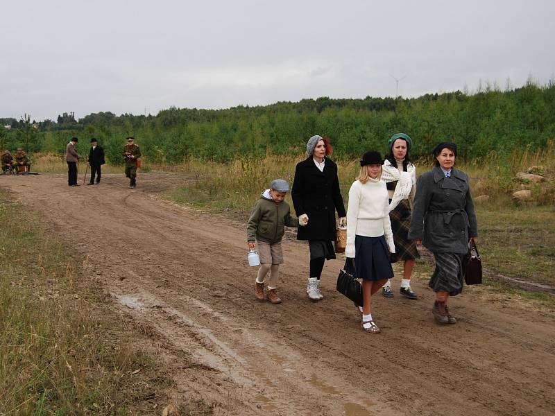 Sobotní ukázky nedaleko Habartova