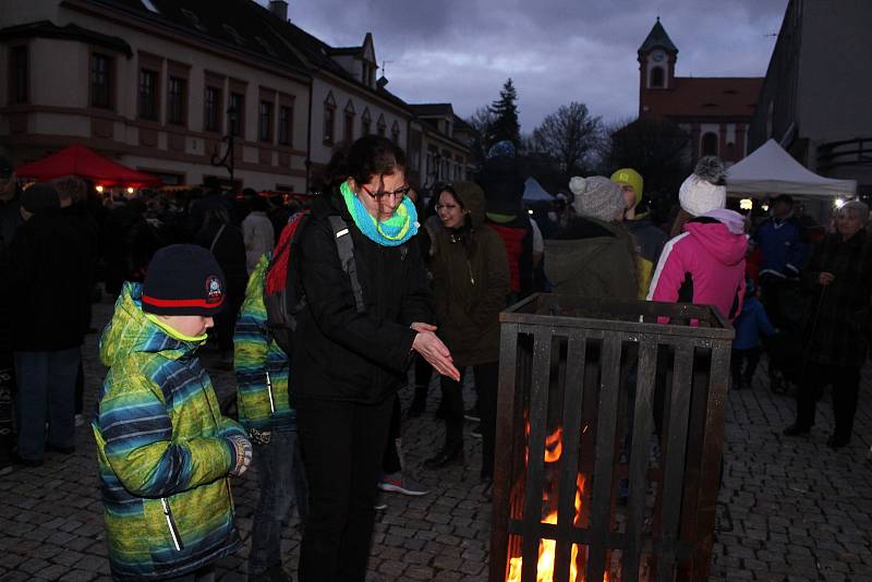 Zahájení adventu v Chodově.