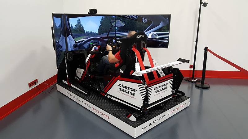 Simulátory kraslické firmy Motorsport Simulator