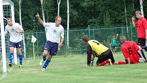 Okresní přebor: Olympie Březová "C" (v bílém) - SK Dolní Rychnov "B"