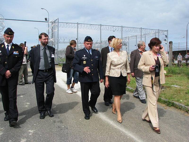 Delegace ve Věznici Kynšperk nad Ohří.