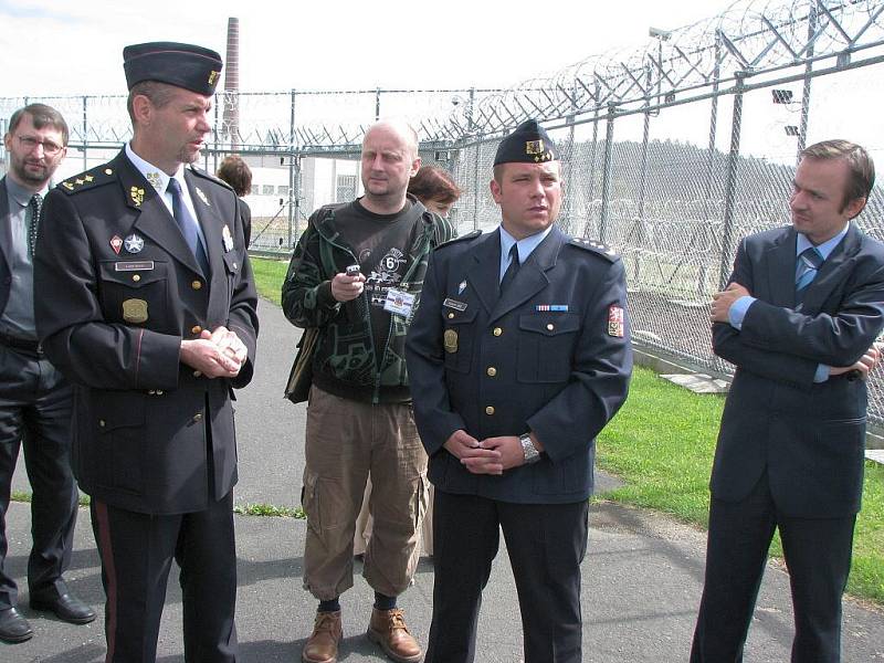 Delegace ve Věznici Kynšperk nad Ohří.