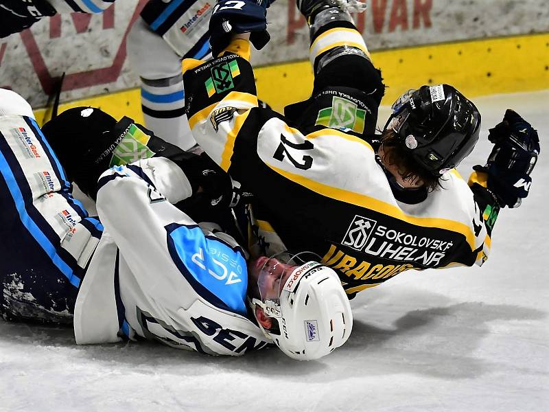 3. utkání série play off druhé hokejové ligy, HC Baník Sokolov - HC Stadion Vrchlabí