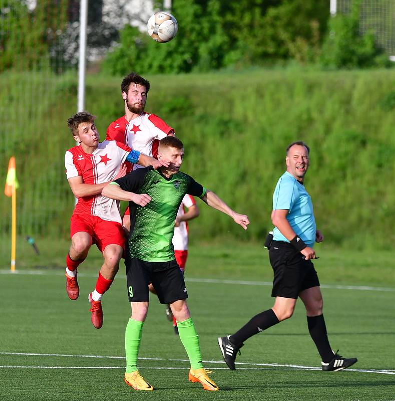 Vintířov měl mladíky Slavie na lopatě, přesto prohrál 3:4.