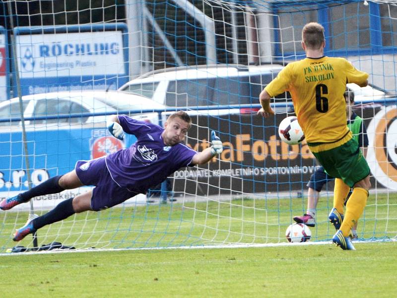 6. kolo Fotbalové národní ligy: FC MAS Táborsko - FK Baník Sokolov 2:0