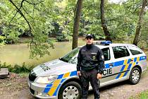 Policista Petr Balog.