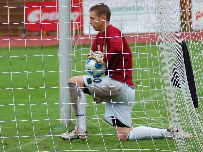 Utkání 12. kola druhé fotbalové ligy FK Baník Sokolov – FC Vysočina Jihlava 5:1 (2:1).