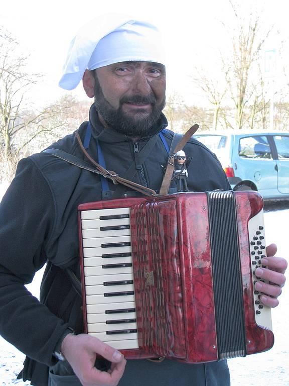 Oslavy masopustu v Královském Poříčí.