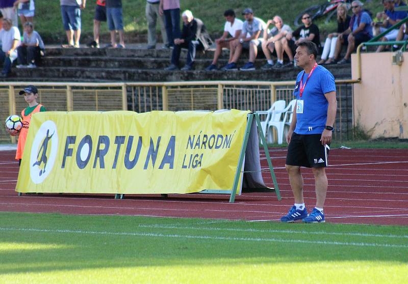 5. kolo FNL, FK Baník Sokolov - FK Fotbal Třinec 1:0.