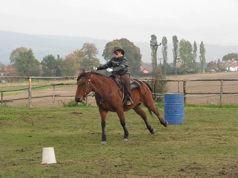 Westernové hobby závody v Krajkové