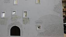 Nejnovějším modelem, který vzniká v dílně ve věznici, je vodní hrad Švihov.