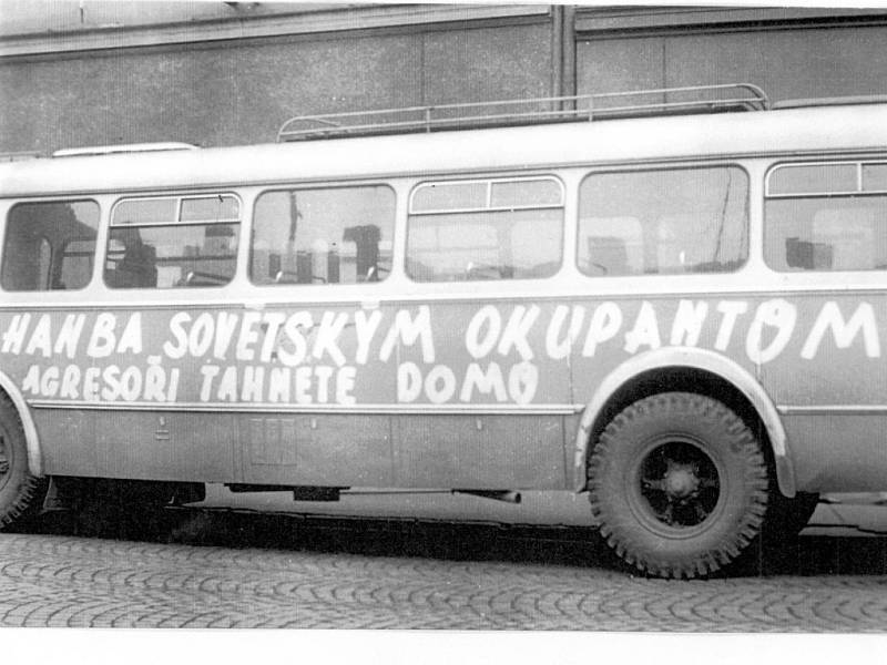 Srpen 1968 v Sokolově.