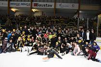 V pátém zápase semifinále play off druhé hokejové ligy sokolovští hokejisté na domácím ledě porazili Vrchlabí 2:1