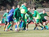 Čtvrteční trénink fotbalistů FK Baník Sokolov