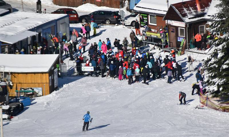 Ski areál Bublava - Stříbrná