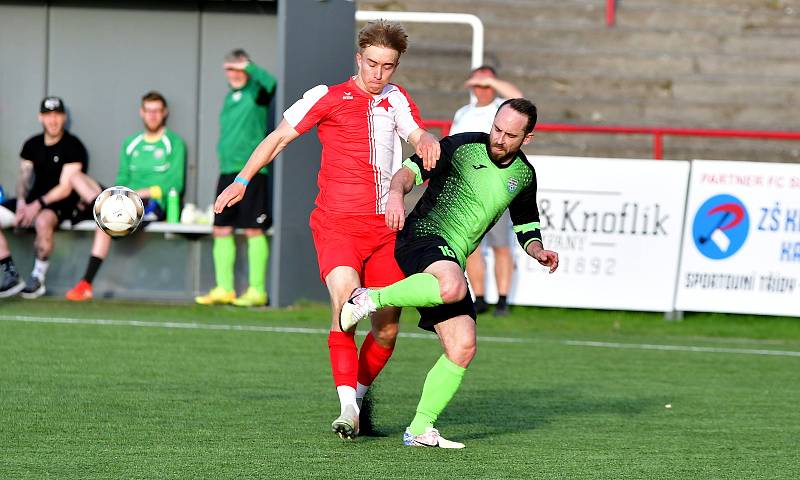 Vintířov měl mladíky Slavie na lopatě, přesto prohrál 3:4.