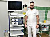 Nová endoskopická věž v sokolovské nemocnici.