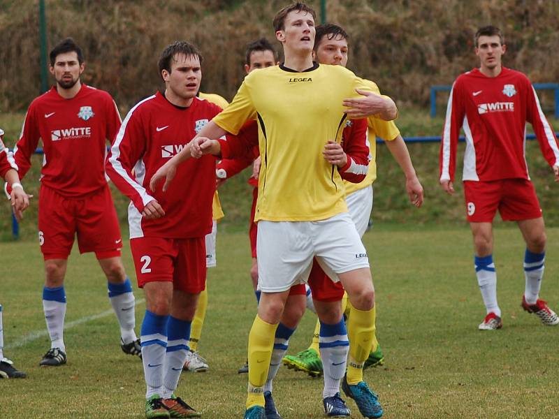 Krajský přebor: Sokol Citice- FK Nejdek (v červeném) 