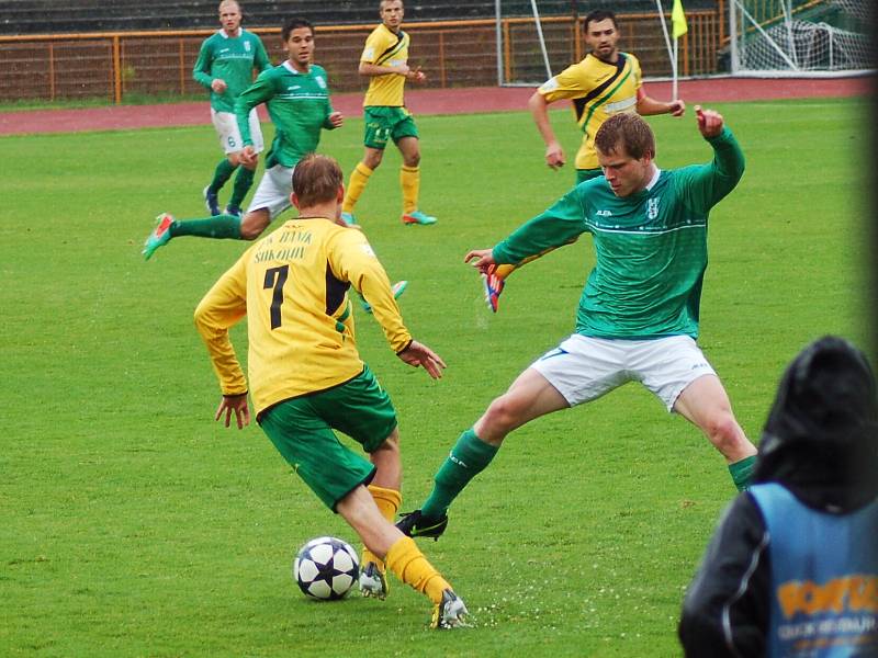 27. kolo druhé ligy: Baník Sokolov - Loko Vltavín