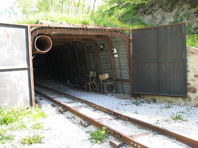 Hornické muzeum v Krásně. 