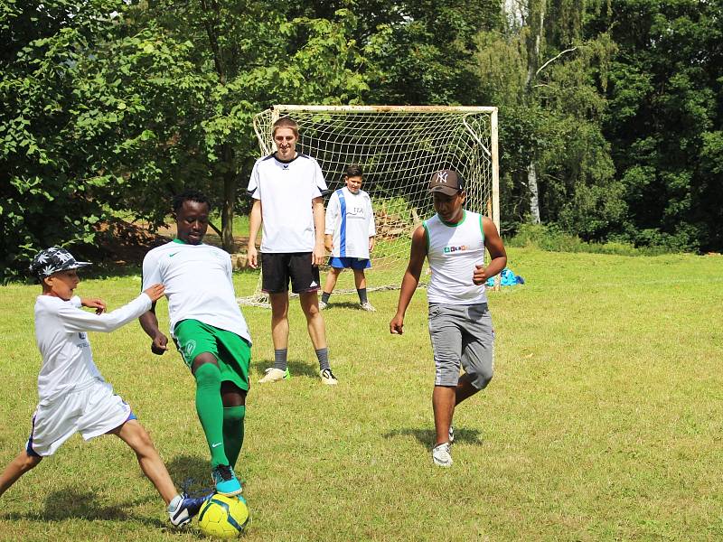 Fotbal pro rozvoj nabídl nejen fotbalová utkání, ale také spoustu dobré zábavy.