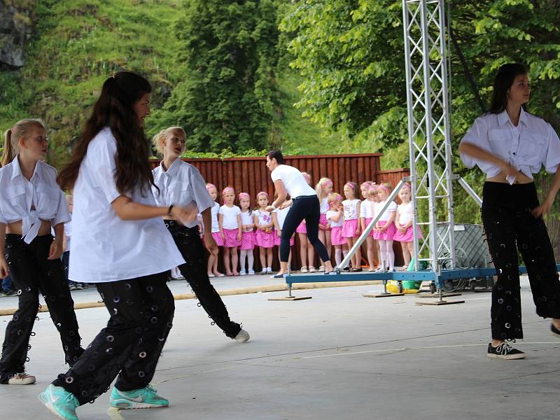 Při akci Děti baví Loket představují svůj program základní, základní umělecká škola a obě mateřinky z Lokte. V závěru se stalo pěknou tradicí pasování budoucích prvňáčků vycházejícími žáky na školáky.