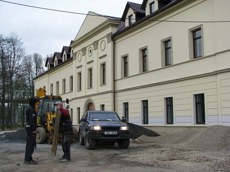 Záběry ze stavebních úprav v letošním roce.