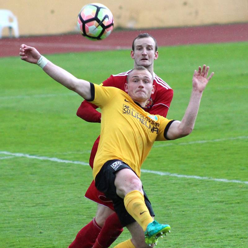 Ve 24. kole Fortuna národní ligy porazil na domácí hřišti FK Baník Sokolov hosty z Třince 1:0.