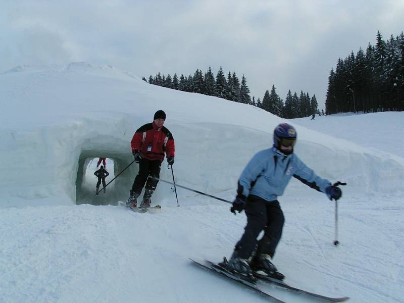 Skiareál Bublava.