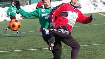 Příprava: FK Baník Sokolov - FC Chomutov  (v črvených dresech)
