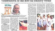 ROK 2013. Markéta Vondroušová dál pokračovala v tvrdé práci na svém snu, který v jedenácti letech definovala jako "zahrát si Wimbledon".  

