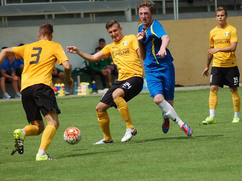 Fotbalová příprava ve Františkových Lázních: Baník Sokolov - Viktoria Mariánské Lázně 7:0