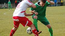 Krajský přebor: Sokol Citice (v zeleném) - FK Toužim