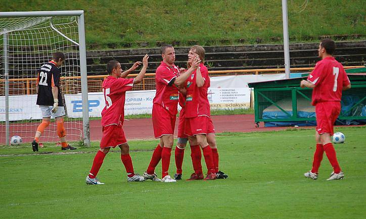 Divize: FK Baník Sokolov B - FC Chomutov