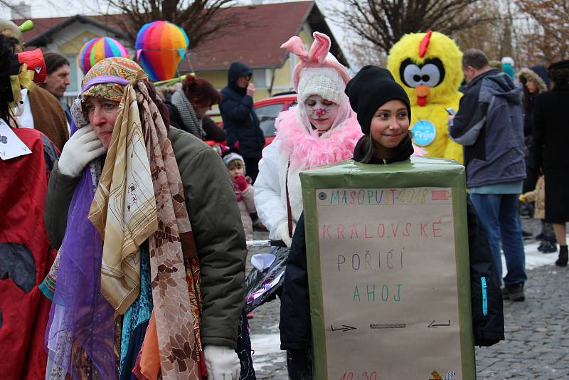 Masopust v Královském Poříčí a na statku Bernard.