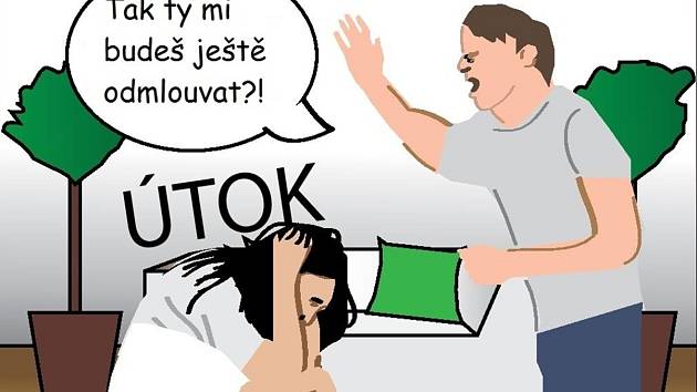 UKÁZKA z komiksu. 