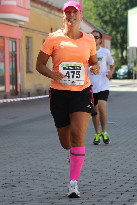 Čtvrtý ročník Sokolovského 1/4 maratonu přilákal na trať více než šest stovek běžců.